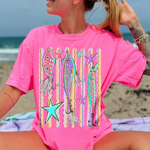 Load image into Gallery viewer, Pink Purple Lures Stripes Stars TRANSFER AGCM APR 26
