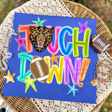 Load image into Gallery viewer, Bright Touchdown Football Team Stars DROPDOWN TRANSFER TCC JULY 26
