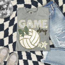 Load image into Gallery viewer, Dalmatian Game Day Volleyball With Bow DROPDOWN TRANSFER CAP FEB
