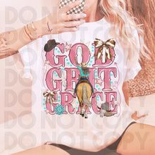 Load image into Gallery viewer, God Grit Grace Hair Color Dropdown TRANSFER RHD JAN 26 COQUETTE COWGIRL COLLAB RHD X SSD
