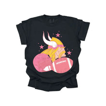 Load image into Gallery viewer, Pink + Purple Toned Football Team DROPDOWN TRANSFER MWG JUNE 25
