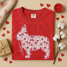 Load image into Gallery viewer, Valentine Red Floral Dog Breed Option DROPDOWN TRANSFER SWD DEC 25
