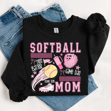 Load image into Gallery viewer, Pink Sports Mom Checkers DROPDOWN TRANSFER SWD MAY
