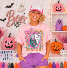Load image into Gallery viewer, Pink Orange Hor_or Frame Bow DROPDOWN TRANSFER KAI SEP 26
