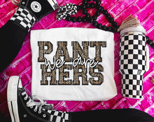 Load image into Gallery viewer, We Are Faux Embroidery Leopard Mascot DROPDOWN TRANSFER CAP
