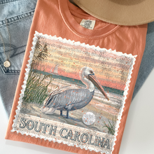 Load image into Gallery viewer, Vintage Stamp States (all 50 states available) TRANSFER THREADED MAY
