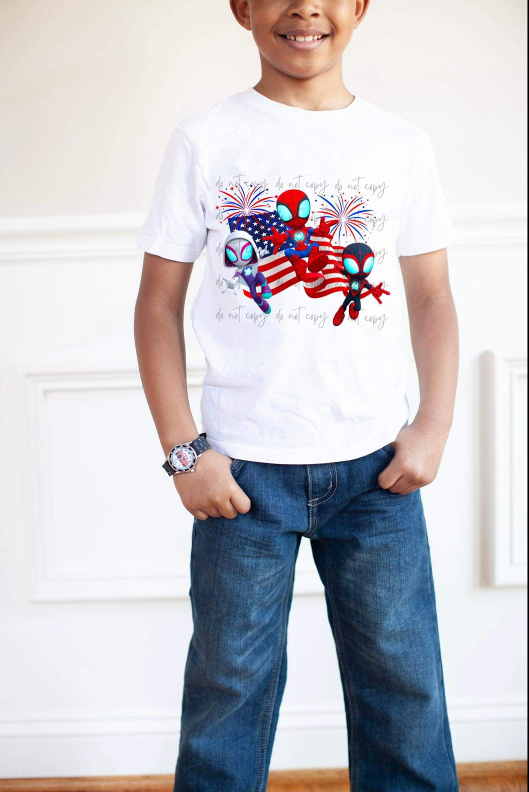 4th of July Spider TRANSFER