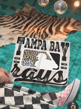 Load image into Gallery viewer, Distressed Black And Leopard Baseball Teams DROPDOWN TRANSFER KAI APR 26
