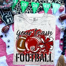 Load image into Gallery viewer, Your Team Football Customized DROPDOWN DTF TRANSFER BIA
