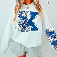 Load image into Gallery viewer, Floral Skulls And Letters Sports Team With Sleeve TRANSFER MMD
