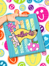 Load image into Gallery viewer, Pencil Flag Striped Mascots DROPDOWN TRANSFER CAP JUNE 26
