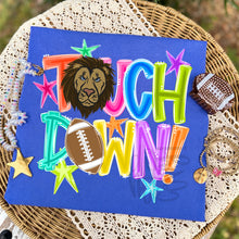Load image into Gallery viewer, Bright Touchdown Football Team Stars DROPDOWN TRANSFER TCC JULY 26

