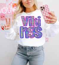 Load image into Gallery viewer, Pink And Purple Glam Mascot Dropdown TRANSFER CAP
