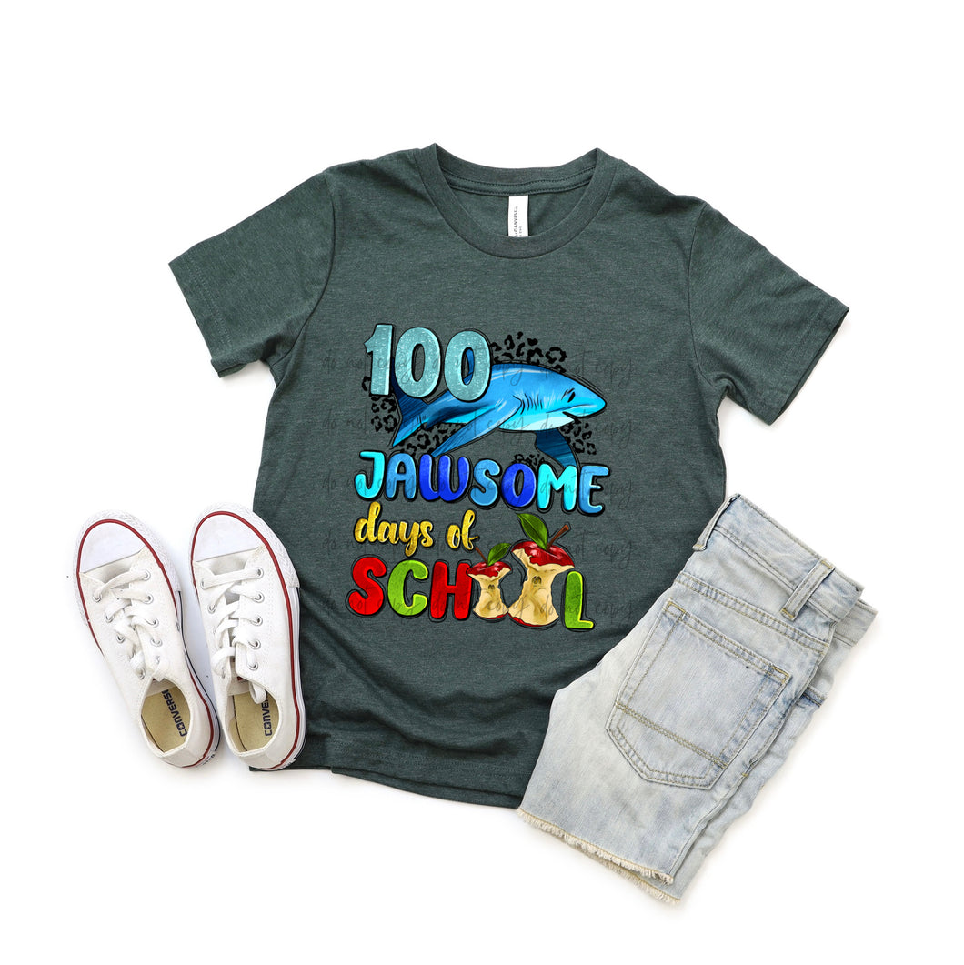 100 Jawsome Days of School TRANSFER