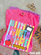 Load image into Gallery viewer, Pastel Stripes Pencil Apple School Grades &amp; Occupations DROPDOWN TRANSFER CARTER JUNE 26
