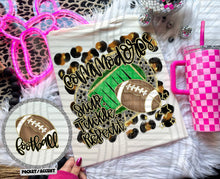 Load image into Gallery viewer, Snap Tackle Repeat Football Leopard Field Mascots Dropdown TRANSFER CAP JUNE 25
