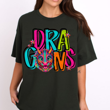 Load image into Gallery viewer, Friday Night Neon Mascots DROPDOWN TRANSFER CSD MAY 26
