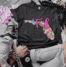 Load image into Gallery viewer, Preppy Bright Leopard States (all 50 states available) TRANSFER CAP APR
