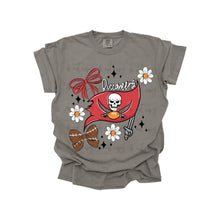 Load image into Gallery viewer, Bow + Flower Football Team DROPDOWN TRANSFER MWG JUNE 25
