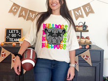 Load image into Gallery viewer, Bright Stacked Mascots Star Eyes DROPDOWN TRANSFER TSC 24
