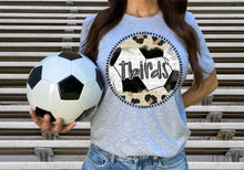 Load image into Gallery viewer, Leopard Soccer Background Mascot Dropdown TRANSFER CAP FEB
