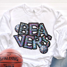 Load image into Gallery viewer, Rhinestone Basketball Mascots DROPDOWN TRANSFER CSD
