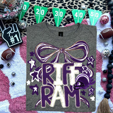 Load image into Gallery viewer, Preppy Football Bows Dropdown TRANSFER TCC
