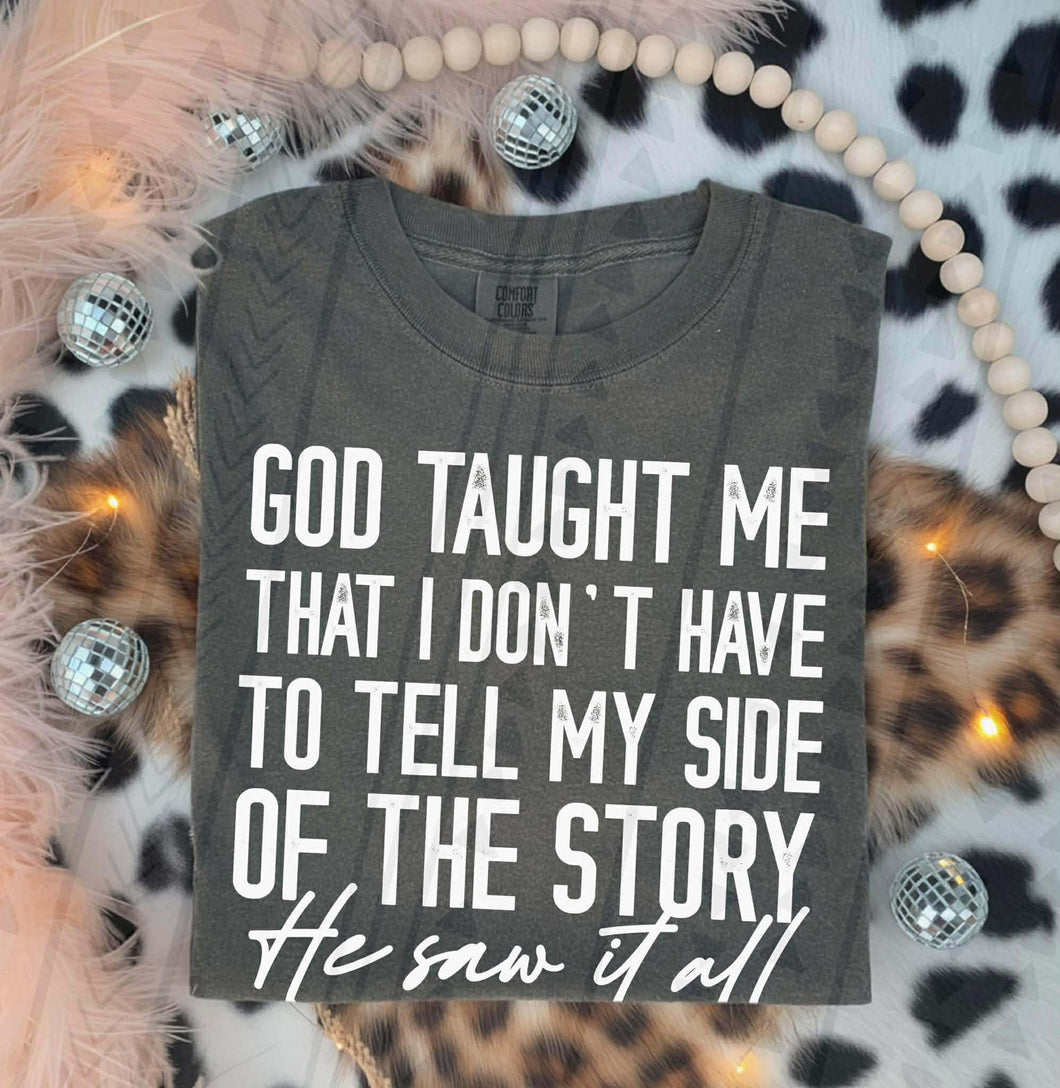 God Told Me… He Saw It All TRANSFER TGG DEC 25