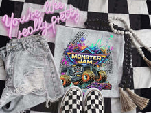 Load image into Gallery viewer, Bright Tire Track Splatter MJ Trucks Dropdown TRANSFER KAI FEB 26
