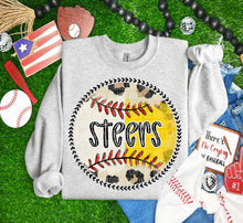 Load image into Gallery viewer, Leopard Baseball Softball Background Mascot Dropdown TRANSFER CAP MAR
