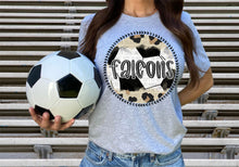 Load image into Gallery viewer, Leopard Soccer Background Mascot Dropdown TRANSFER CAP FEB
