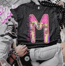 Load image into Gallery viewer, Rainbow Leopard Single Letter Mascot Dropdown TRANSFER CAP APR

