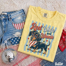 Load image into Gallery viewer, Red, White &amp; Weenie Stripes TRANSFER UAC JUNE 26
