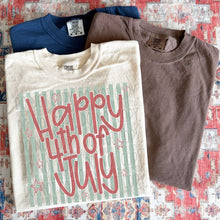 Load image into Gallery viewer, 4th Of July Sayings Stripes TRANSFER SWD APR 26
