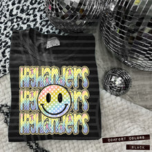 Load image into Gallery viewer, Rainbow Checker Happy Stacked Mascots Dropdown TRANSFER CAP JUNE 25
