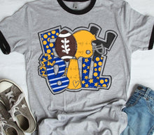 Load image into Gallery viewer, Football Word Art DROPDOWN TRANSFER
