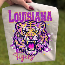 Load image into Gallery viewer, Faux Glitter Mascot Head Dropdown TRANSFER VIRGO SEPT 25
