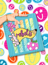 Load image into Gallery viewer, Pencil Flag Striped Mascots DROPDOWN TRANSFER CAP JUNE 26
