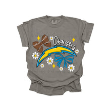 Load image into Gallery viewer, Bow + Flower Football Team DROPDOWN TRANSFER MWG JUNE 25
