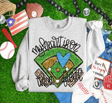 Load image into Gallery viewer, My Heart Is On That Field Colored Heart  DROPDOWN TRANSFER CAP MAR
