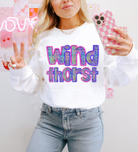 Load image into Gallery viewer, Pink And Purple Glam Mascot Dropdown TRANSFER CAP
