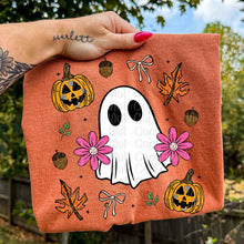 Load image into Gallery viewer, Ghost Floral Leaves TRANSFER VIRGO SEPT 25
