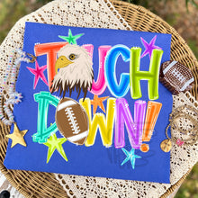 Load image into Gallery viewer, Bright Touchdown Football Team Stars DROPDOWN TRANSFER TCC JULY 26
