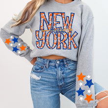 Load image into Gallery viewer, Baseball Teams Faux Embroidery Stars With SLEEVE OPTION TRANSFER VIRGO FEB
