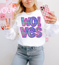 Load image into Gallery viewer, Pink And Purple Glam Mascot Dropdown TRANSFER CAP
