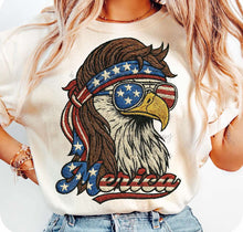 Load image into Gallery viewer, Merica Faux Embroidery Eagle TRANSFER
