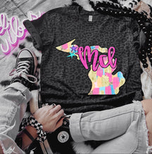 Load image into Gallery viewer, Preppy Bright Brushstroke States (all 50 states available) TRANSFER CAP APR
