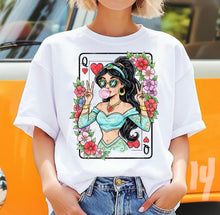 Load image into Gallery viewer, Princess Queen Of Hearts DROPDOWN  TRANSFER ET JAN 26
