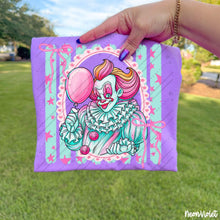 Load image into Gallery viewer, Horror Characters With Pink Stars Frame Green Distressed Lines DROPDOWN TRANSFER CARTER AUG 26
