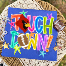 Load image into Gallery viewer, Bright Touchdown Football Team Stars DROPDOWN TRANSFER TCC JULY 26
